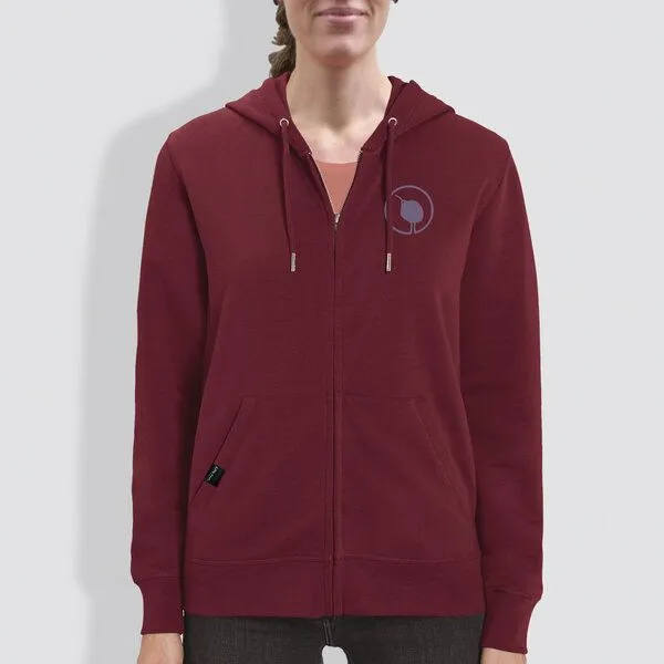 little kiwi Damen Hoodie little kiwi, Blue, – Produktbild 3 von 5