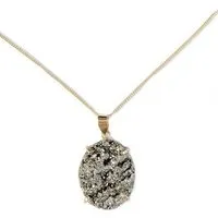 Crystal and Sage Pyrit Halskette von Crystal and Sage – Produktbild 1 von 1