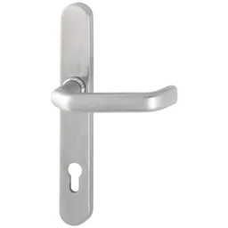 HOPPE Hoppe Profiltür-Drückergarnitur 1/2 Garnitur Liverpool F69 9 8/040 PZ-92 9999 – Produktbild 1 von 1