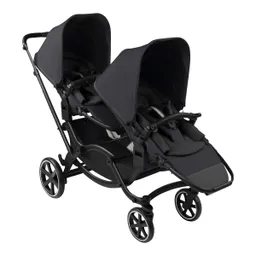 ABC Design ABC Design Zoom Kinderwagen Zwillingswagen Zoom 2 schwarz – Produktbild 1 von 1