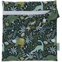 NoWaste Wrapping NoWaste Wrapping NoWaste Windelsack Windelbeutel Nasstasche Wetbag M oder L ver. Farben, Dinos, – Produktbild 1 von 1