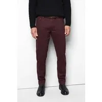 M 5 BY MEYER M 5 BY MEYER Five Pocket in Premium Satin, Burgund (rot), – Produktbild 4 von 7
