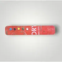 Moogoo Creative Africa Moogoo Creative Africa Magnetboard Magnettafel mit 5 bunten Magneten, Rot/orange mit schrift/logo, – Produktbild 1 von 1
