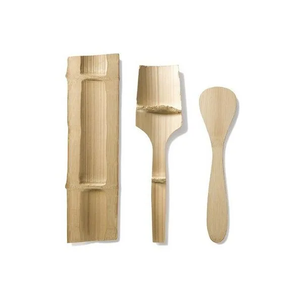 Bambu Bambu Bambus Kochlöffel – Spoontula – Produktbild 3 von 4