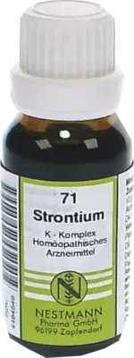 Nestmann Pharma STRONTIUM K Komplex Nr.71 Dilution 20 ml Dilution – Produktbild 1 von 1