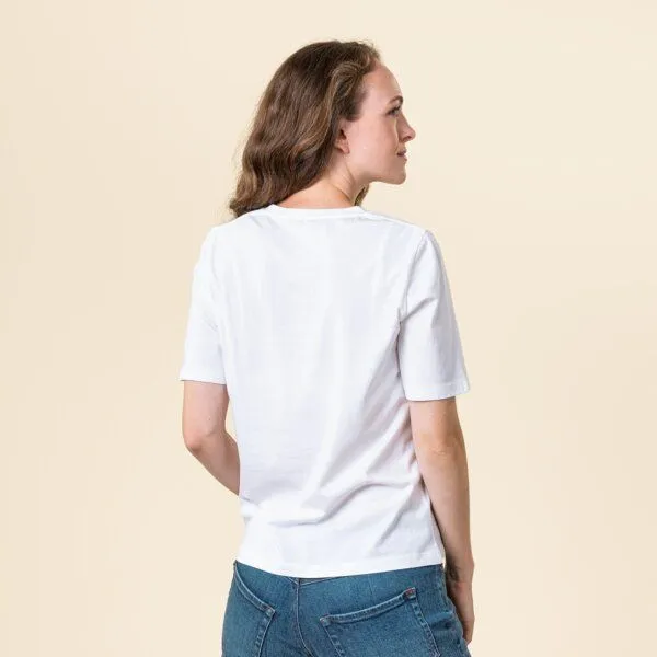 Living Crafts Living Crafts T-Shirt - TABERA, White (weiß), – Produktbild 3 von 4