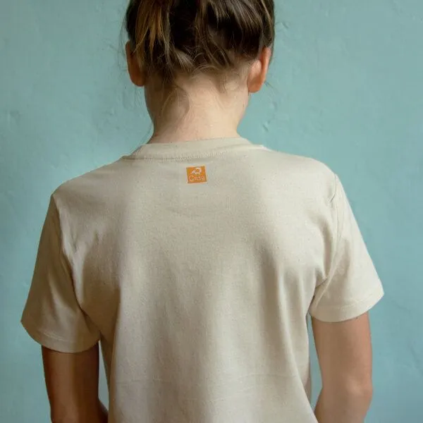 Cmig Cmig Kinder T-Shirt Franzi Fuchs, Natural raw, – Produktbild 4 von 4