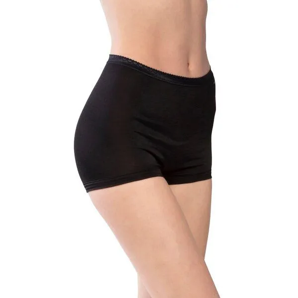 mey 2x Damen Hipster Panty Mey Lights aus PIMA Baumwolle 89206, Schwarz, – Produktbild 1 von 2