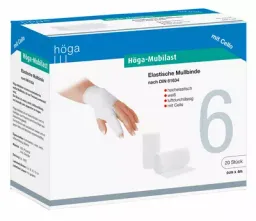 Höga-Pharm HÖGA MUBILAST Fixierbinde 6 cmx4 m m.Cellophan 1 St Binden – Produktbild 1 von 1