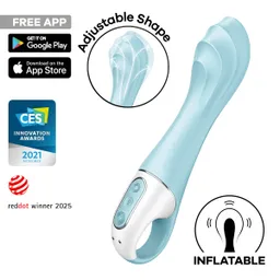 Satisfyer Satisfyer Air Pump Vibrator 5 Connect App, 20 cm, mit App – Produktbild 1 von 1