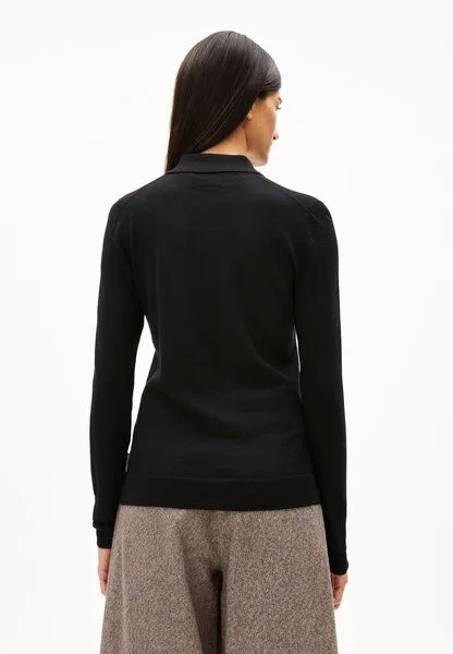 ARMEDANGELS ARMEDANGELS MAARGO MERINO Damen Pullover aus Bio-Wolle, Black, – Produktbild 2 von 4