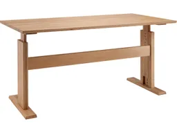 Höheneinstellbarer Schreibtisch "buxing 3.0" B 160 cm x T 80 cm x H 67-86 cm, Wildeiche – Produktbild 1 von 1
