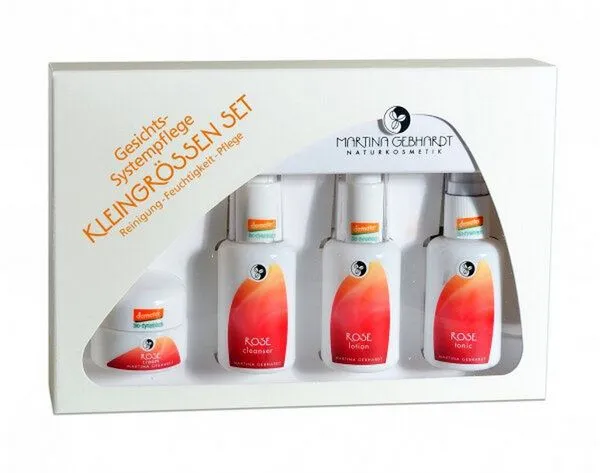 Martina Gebhardt Naturkosmetik Martina Gebhardt Naturkosmetik Rose Kleingrößenset 4-teilig – Produktbild 1 von 1
