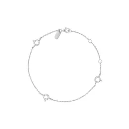 Design Letters Ruth Anchor charm lock Armband, Silber – Produktbild 1 von 1