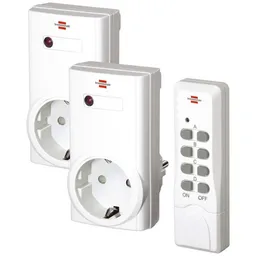 Brennenstuhl Brennenstuhl Funkschalt-Set RCS 1000N Comfort 1 Handsender, 2 Schaltempfänger 1000 W – Produktbild 1 von 1