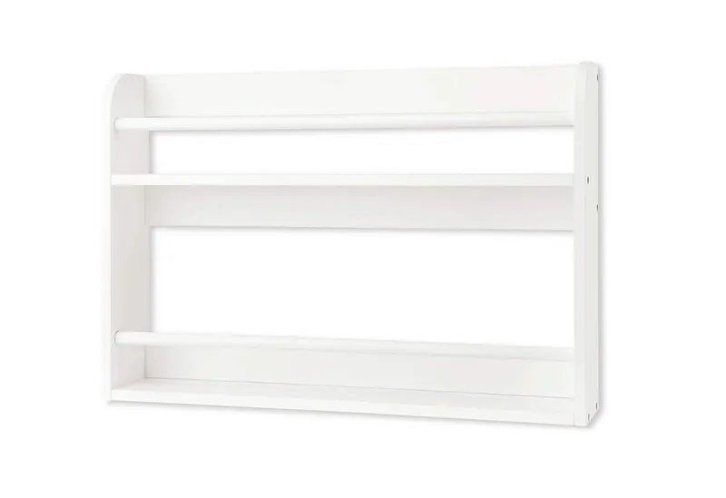 Pinolino Pinolino Wand-Kinderbücherregal „Jori”, Weiss, – Produktbild 1 von 3