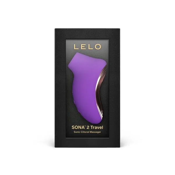 LELO Klitoris-Stimulator mit Schallwellen - LELO SONA 2 Travel, Violet, – Produktbild 3 von 4