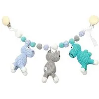 natureZoo of Denmark natureZoo of Denmark Kinderwagenkette Nilpferd Nashorn Kamel – Produktbild 1 von 1