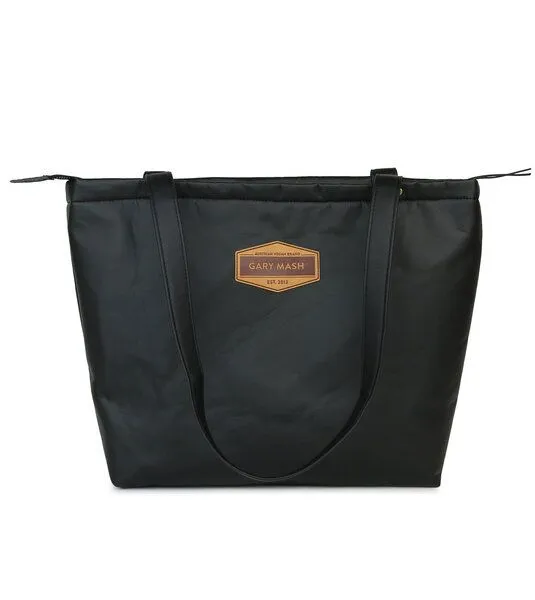 Gary Mash GARY MASH Handtasche aus Piñatex® Ananasleder, Schwarz, – Produktbild 4 von 4