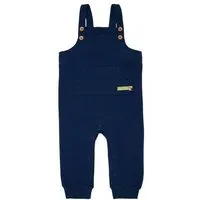 loud + proud loud + proud Babys & Kinder Latzhose Rippenstruktur, GOTS-zertifiziert, Ultramarin(blau), – Produktbild 1 von 1