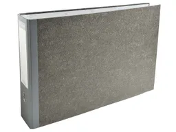 Exacompta 4 Exacompta Ordner Standard "Marmoriert", 2 Ringe, DIN A3 quer, RB 80 mm, grau – Produktbild 1 von 1