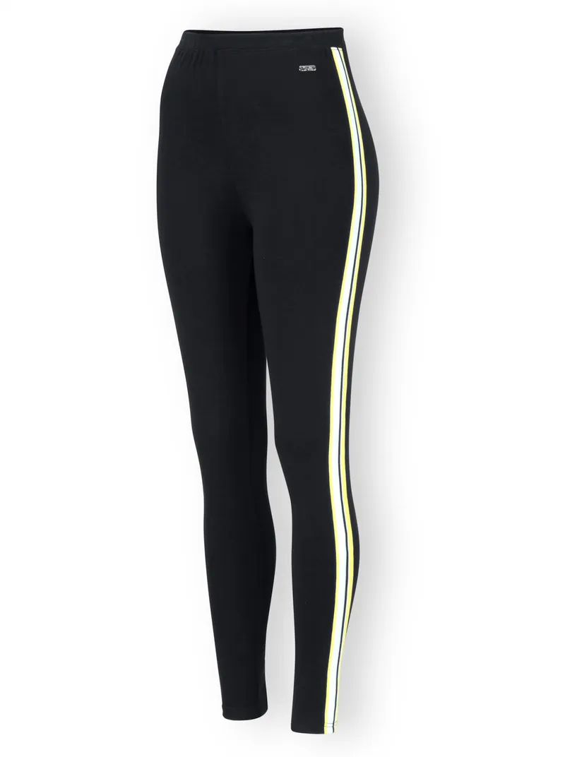 feel good Leggings schwarz, Schwarz, – Produktbild 2 von 2