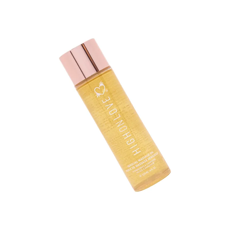 Highonlove Highonlove Massage Oil Strawberries And Champagne, 120 ml – Produktbild 1 von 1