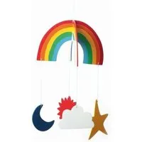 El Puente El Puente Mobile "Regenbogen" | Fair Trade & Handmade aus Sri Lanka – Produktbild 1 von 1