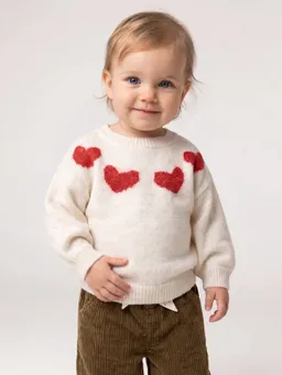 Vertbaudet Vertbaudet Baby Pullover mit Jacquard-Muster – Produktbild 1 von 1