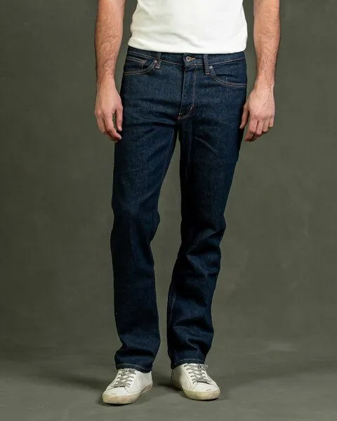 Kuyichi Kuyichi Herren Jeans SCOTT Straight mit regenerativer Baumwolle (Dark rinse) – Produktbild 1 von 5