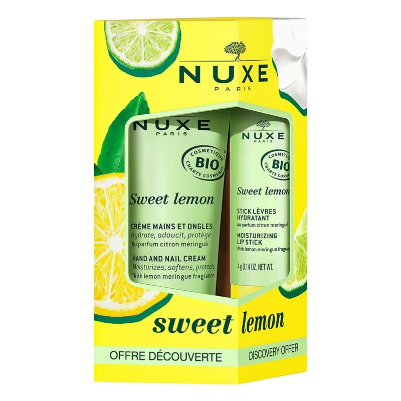 NUXE Nuxe Set 24 Sweet Lemon Lippenstift + Handcreme – Produktbild 1 von 1