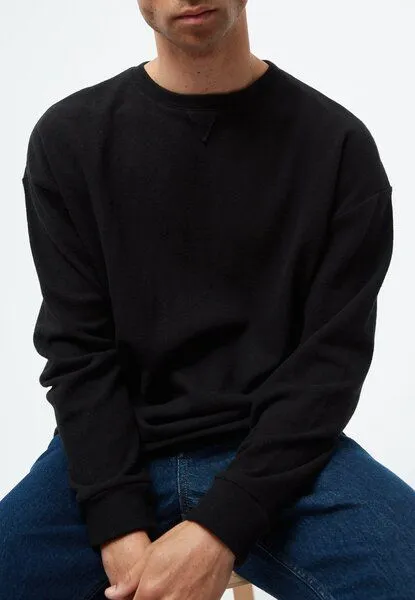 Givn Berlin Givn Berlin Sweater GBCEDRICO loose Fit aus recycelter Baumwolle, Black, – Produktbild 4 von 4
