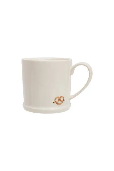 Tranquillo Tranquillo Tasse BRUNETTEA Brezel – Steinzeug, Creme, – Produktbild 2 von 5