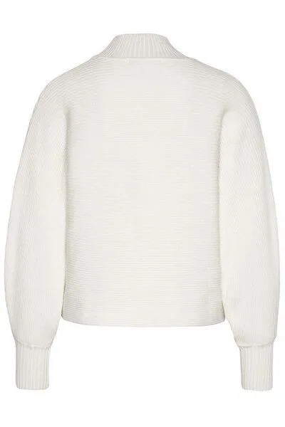 Wunderwerk Wunderwerk Damen Pullover aus Bio-Baumwolle "Turtleknit small crossrib", Ivory (ivory), – Produktbild 4 von 4