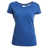glore Basics glore Basics Basic T-Shirt mit weitem U-Ausschnitt - Sissi meliert - aus Bio-Baumwolle – Produktbild 1 von 1