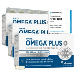 Cellavent Healthcare White Omega® Bio-Algenöl Tropfen 150 Tage – Produktbild 1 von 1