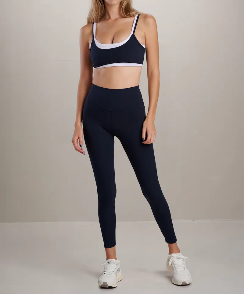 SEAAV SEAAV Damen vegan Sport-Leggings Liftline Mitternachtsblau, Extra dunkelblau, – Produktbild 1 von 2