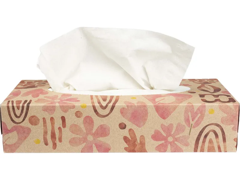Memo Memo Kosmetiktücher Recycling Extra Soft 100 Stück, 2-lagig – Produktbild 2 von 3