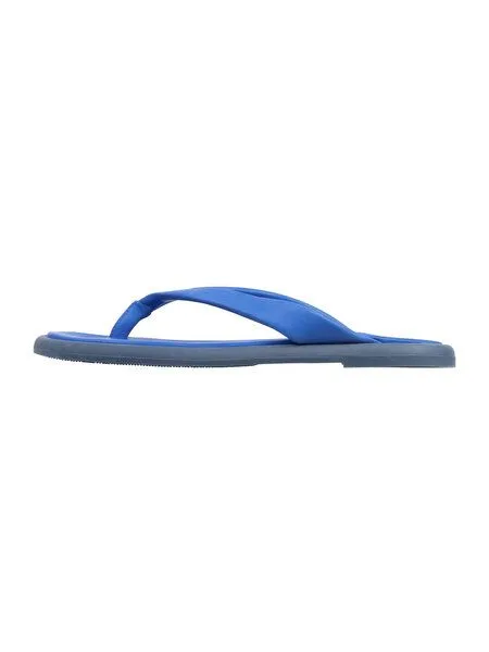 LANIUS LANIUS Zehen Pantolette aus vegetabil gegerbtem Leder, Blue sea, – Produktbild 4 von 4