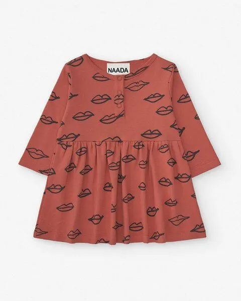 NAADA NAADA Babykleid Lips – Produktbild 1 von 3