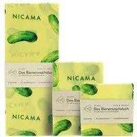 NICAMA NICAMA Bienenwachstuch "Grüne Gurke" – Produktbild 1 von 1