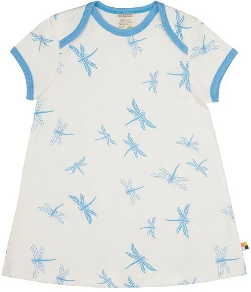 loud + proud loud + proud Babys & Kinder Kleid Druck, GOTS-zertifiziert, Basin(blau), – Produktbild 2 von 2