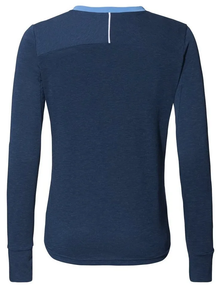 Vaude Vaude T-Shirt Women's Sveit LS Shirt II (1-tlg) schnelltrocknendes und funktionelles Shirt, Blau, – Produktbild 2 von 5