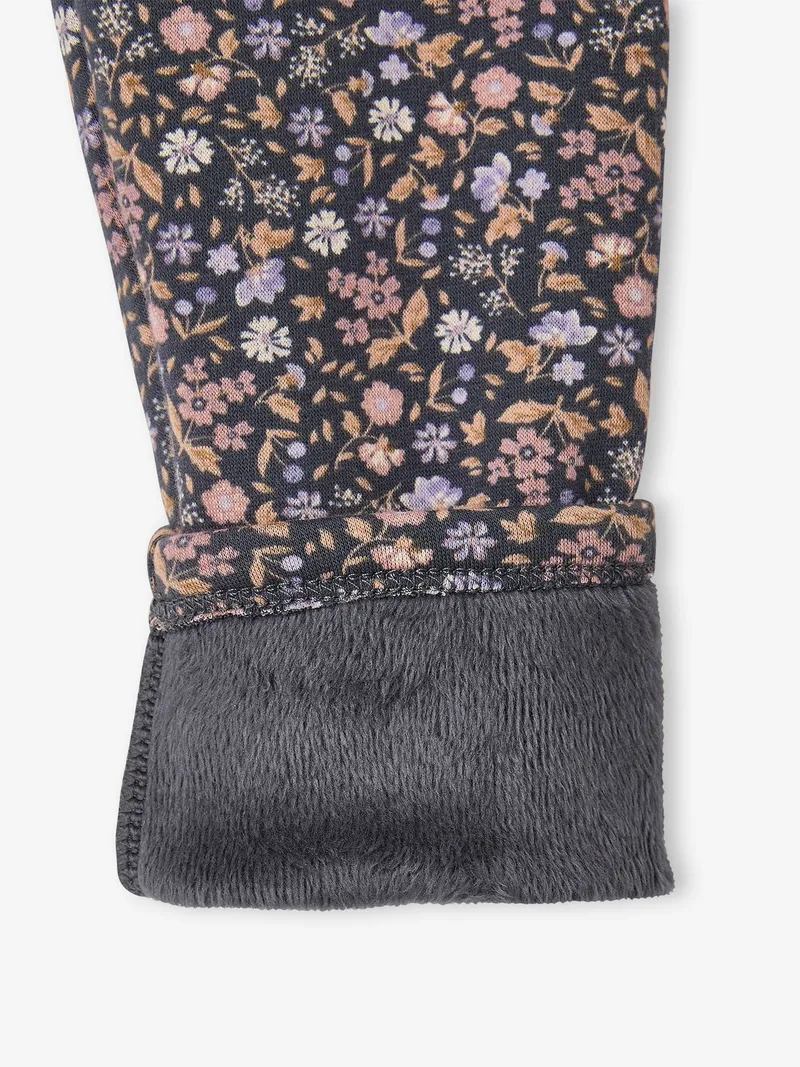 Vertbaudet Mädchen Thermo-Leggings, Dunkelgrau, – Produktbild 2 von 6