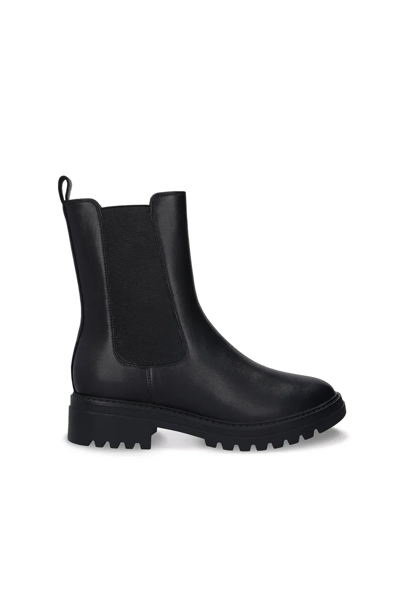NAE NAE Damen vegan Chelsea Stiefel Kimber Schwarz, Schwarz, – Produktbild 1 von 2