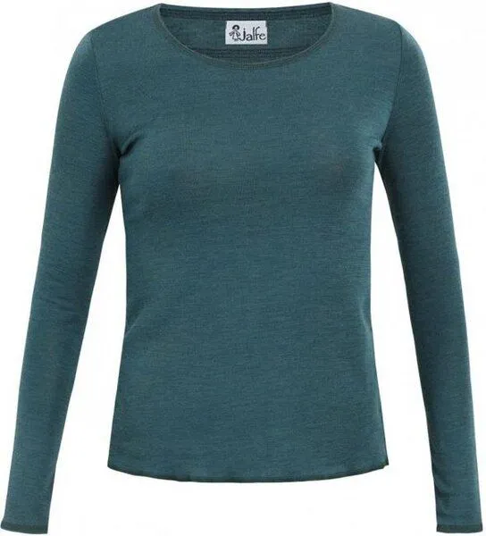 Jalfe Jalfe Longsleeve Wolle plain melange, Rose, – Produktbild 5 von 5
