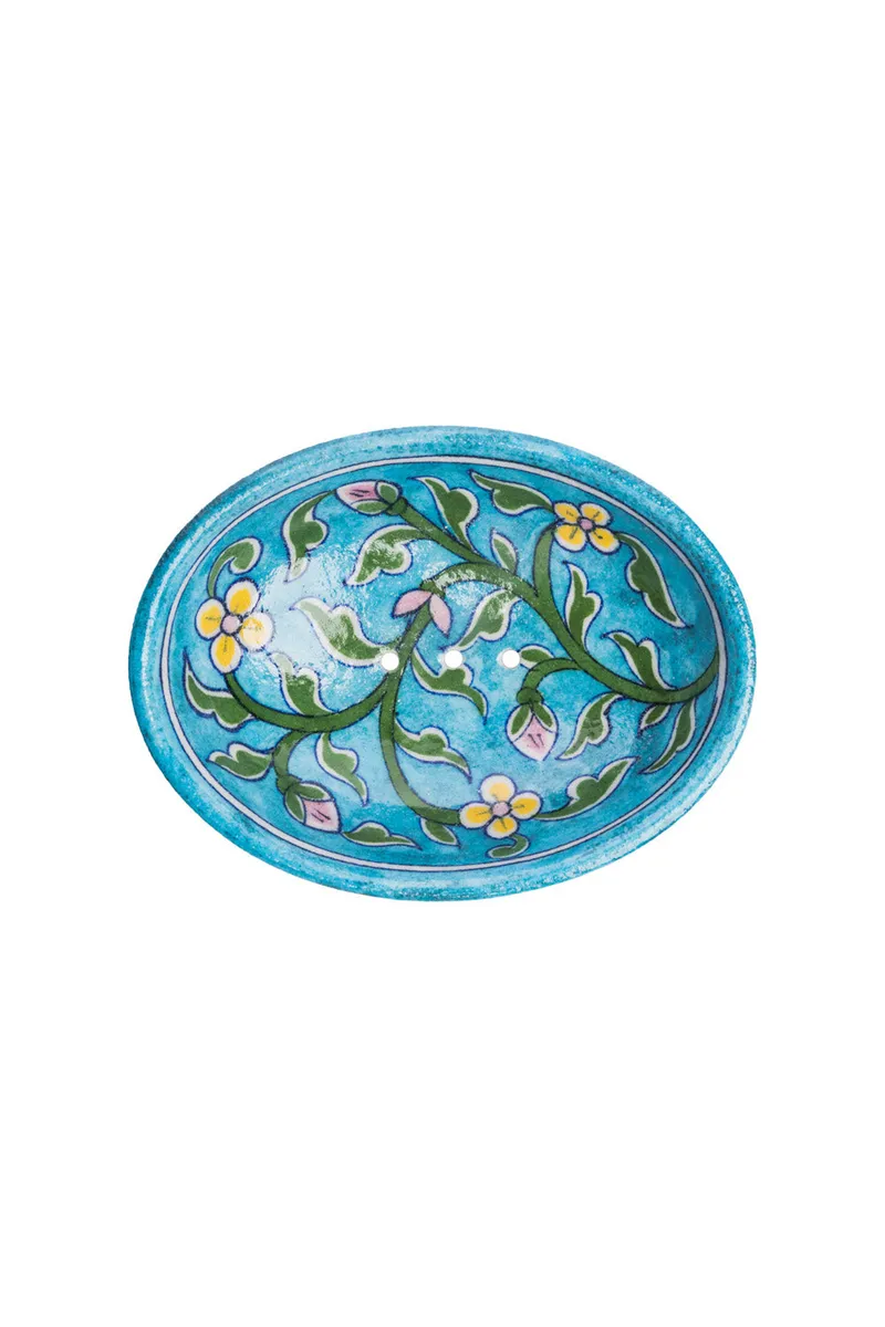 Tranquillo Seifenschale BLUE POTTERY - mehrfarbig – Produktbild 1 von 2