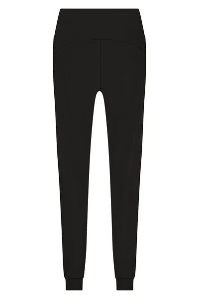 Urban Goddess Urban Goddess Ojas Loose Fit Yoga Hose mit Bambus viskose, Onyx black (schwarz), – Produktbild 4 von 4