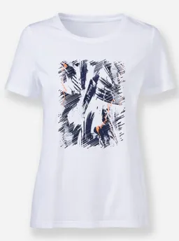 heine Rundhalsshirt weiß – Produktbild 1 von 1