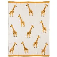 Tranquillo Tranquillo Babydecke GIRAFFE, Creme, – Produktbild 2 von 4